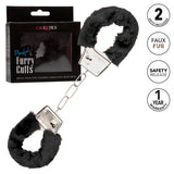 Playful Furry Cuffs Black