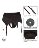 Boundless Thong W- Garter L-xl Harness Black