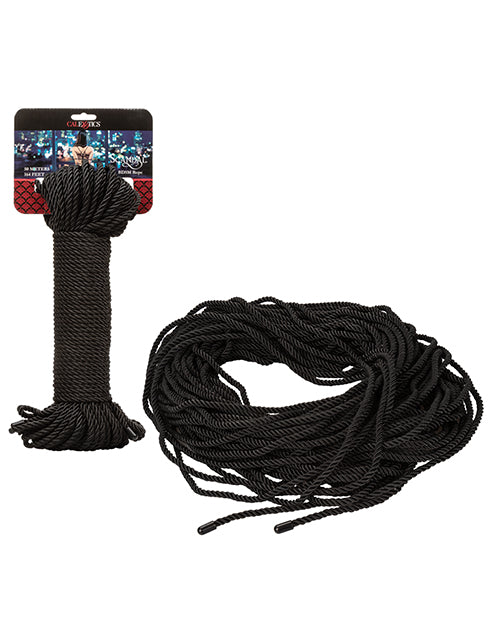 Scandal Bdsm Rope 50m-164 Ft Black - iVenuss