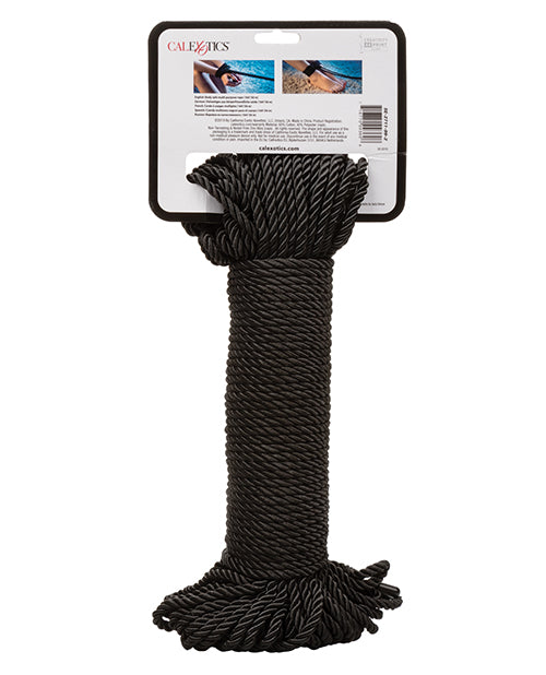 Scandal Bdsm Rope 50m-164 Ft Black - iVenuss