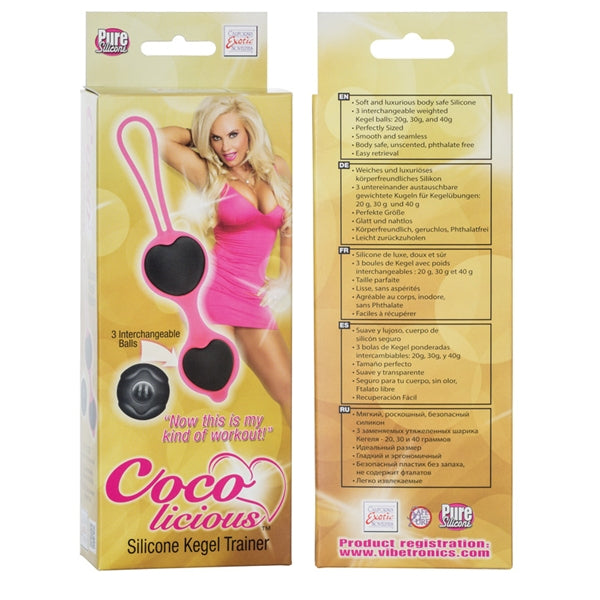 Coco Licious Kegel Balls Black - iVenuss