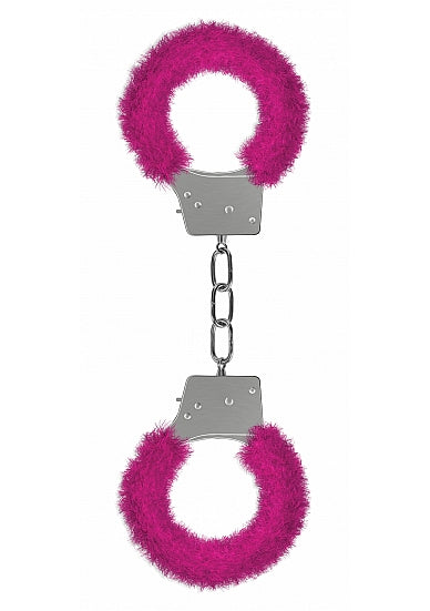 Beginner's Handcuffs Furry Pink - iVenuss