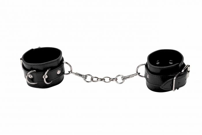 Leather Cuffs Black - iVenuss