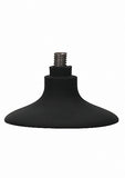 Interchangeable Butt Plug Set Rounded Large Black