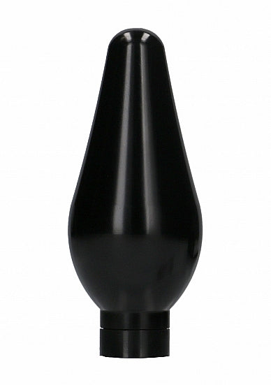 Interchangeable Butt Plug Set Rounded Large Black