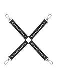 Diamond Studded Hogtie Black