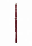 Ouch Halo Waist Belt L-xl Burgundy