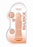 Realrock Penis Sleeve 6in Flesh
