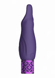 Royal Gems Sparkle Purple Rechargeable Silicone Bullet