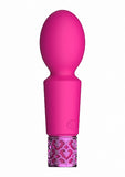 Royal Gems Brilliant Pink Rechargeable Silicone Bullet