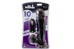 Thick Cock W Balls W-egg 10 Black " - iVenuss