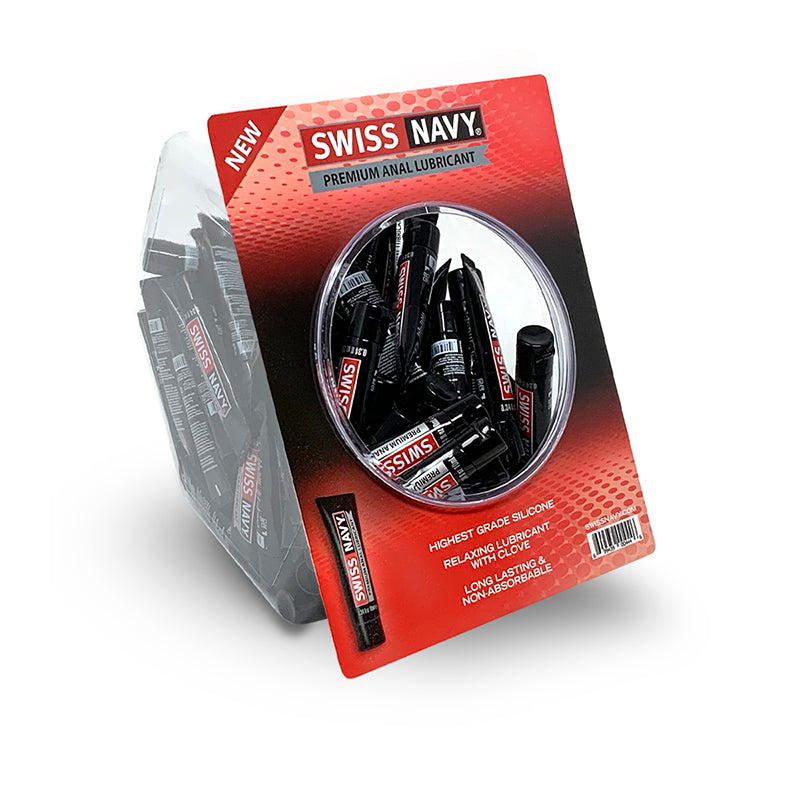 Swiss Navy Anal Lubricant 10ml 100 Ct Fishbowl - iVenuss