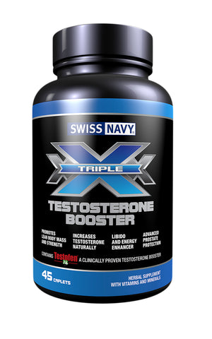 Swiss Navy Triple X Testosterone Booster 45 Ct - iVenuss