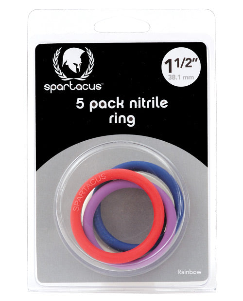 1.5in Nitrile C-rings Rainbow - iVenuss