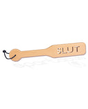 32cm Zelkova Wood Paddle W- Impression Slut
