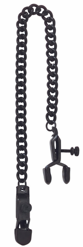 Open Wide Blackline Clamp W- Link Chain - iVenuss