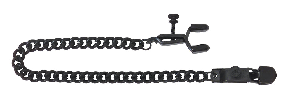 Open Wide Blackline Clamp W- Link Chain - iVenuss