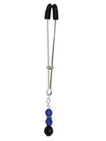 Tweezer Clit Clamp W-blue Beads - iVenuss