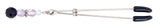 Tweezer Clit Clamp W-purple Beads - iVenuss