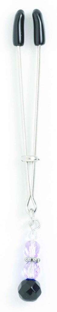 Tweezer Clit Clamp W-purple Beads - iVenuss