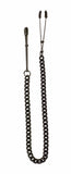 Black Tweezer Clamp W-link Chain - iVenuss
