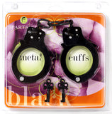 Black Single Lock Handcuffs - iVenuss