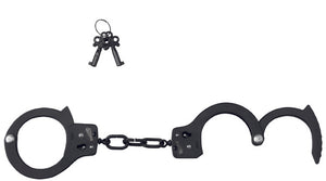 Black Single Lock Handcuffs - iVenuss