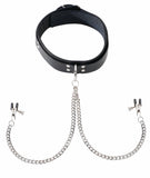 Collar W- Attached Nipple Clamps - iVenuss