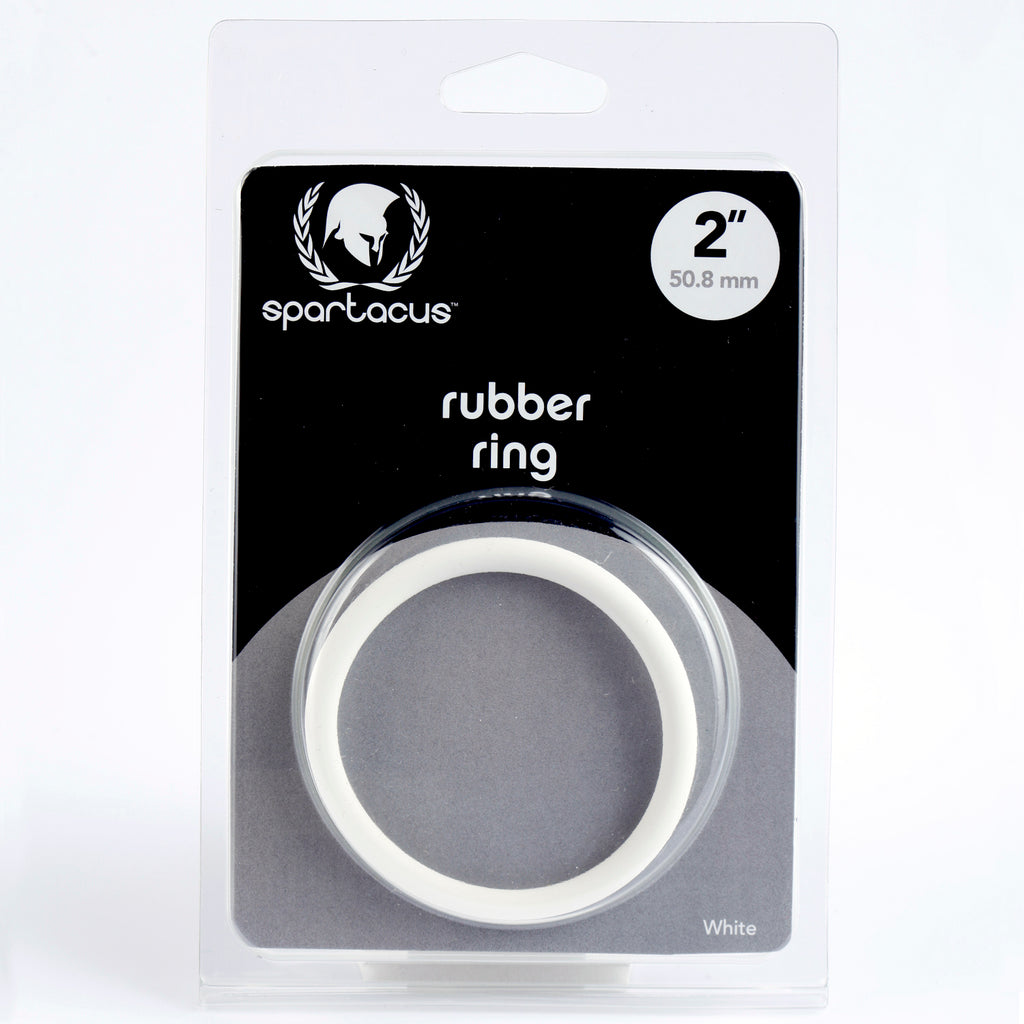 2in White Rubber Ring - iVenuss