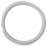 2in White Rubber Ring - iVenuss