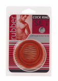 Soft C Ring Set Red - iVenuss