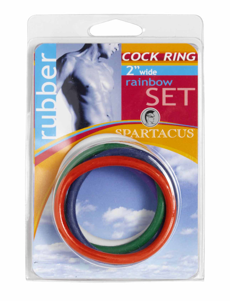 2in Soft C Rings Rainbow - iVenuss