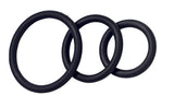 Nitrile Cock Ring Set-black - iVenuss
