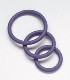 Nitrile Cock Ring Set-purple - iVenuss