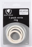 Nitrile Cock Ring Set-white - iVenuss