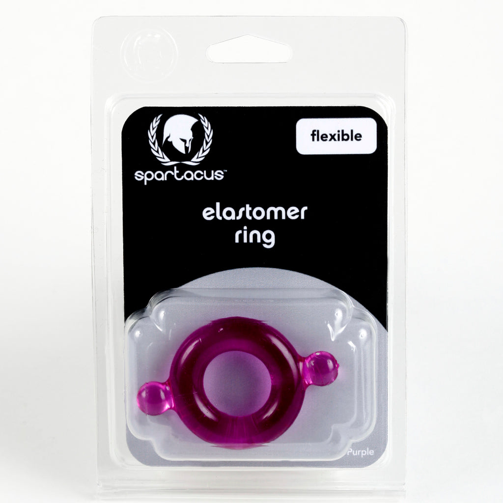 Elastomer Cock Ring Purple - iVenuss