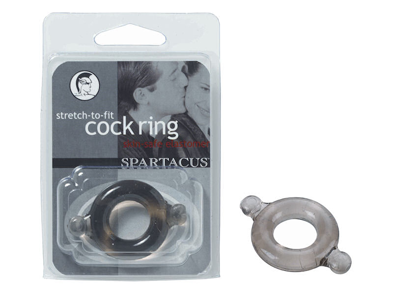Elastomer Cock Ring Black - iVenuss