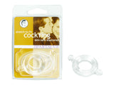 Elastomer Cock Ring Clear - iVenuss