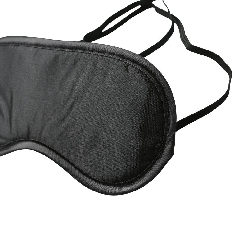 Sex & Mischief Satin Black Blindfold - iVenuss