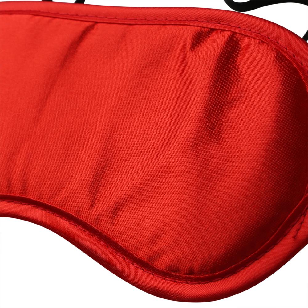 Sex & Mischief Satin Red Blindfold - iVenuss
