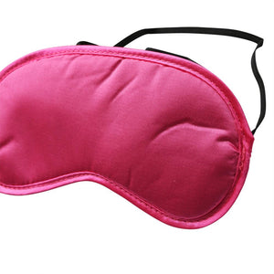 Sex & Mischief Satin Hot Pink Blindfold - iVenuss