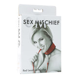 Sex & Mischief Red Leash & Collar - iVenuss