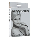 Sex & Mischief Black Leash & Collar - iVenuss