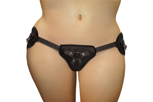Ss Plus Size Beginners Black Strap-on - iVenuss