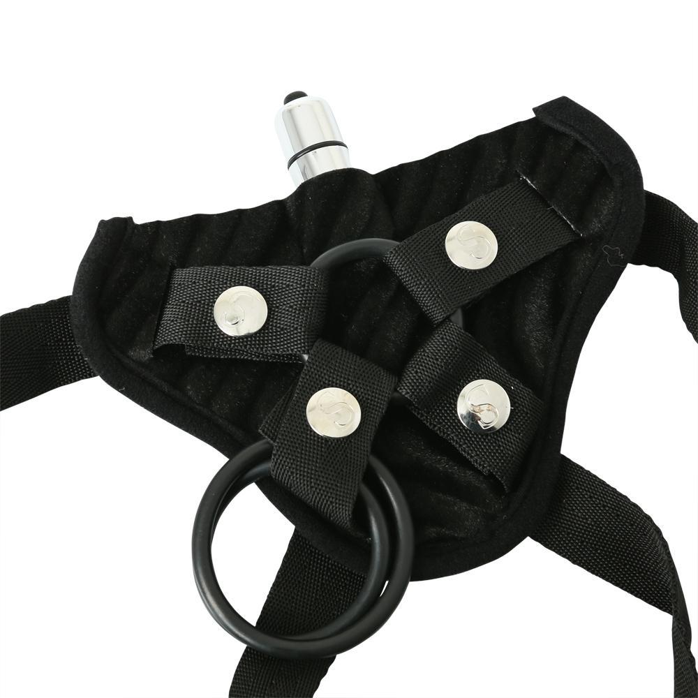 Corsette Harness Black Vibrating - iVenuss