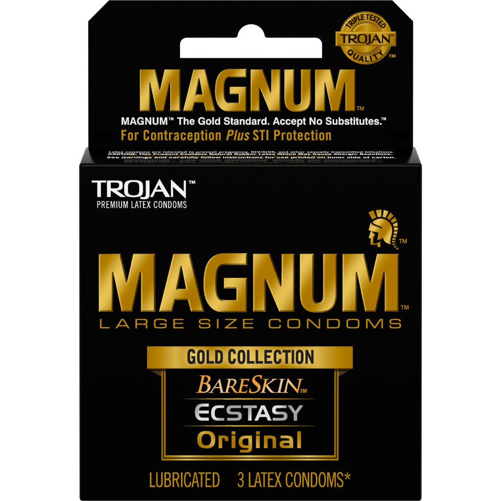Trojan Magnum Gold Collection 3pk - iVenuss