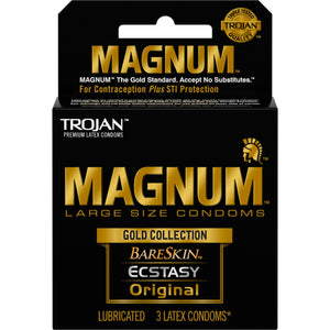 Trojan Magnum Gold Collection 3pk - iVenuss