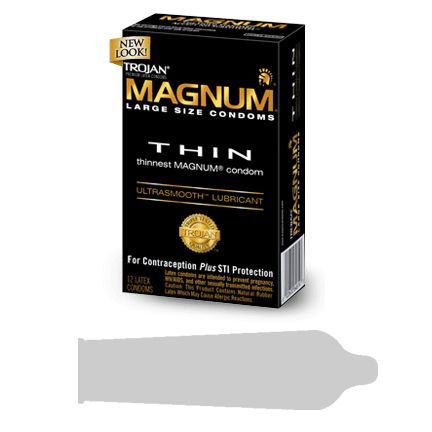 Trojan Magnum Thin 12 Pack - iVenuss