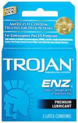 Trojan Enz (lubed) 3pk - iVenuss