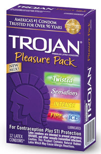 Trojan Pleasure Pack 12 Pack - iVenuss